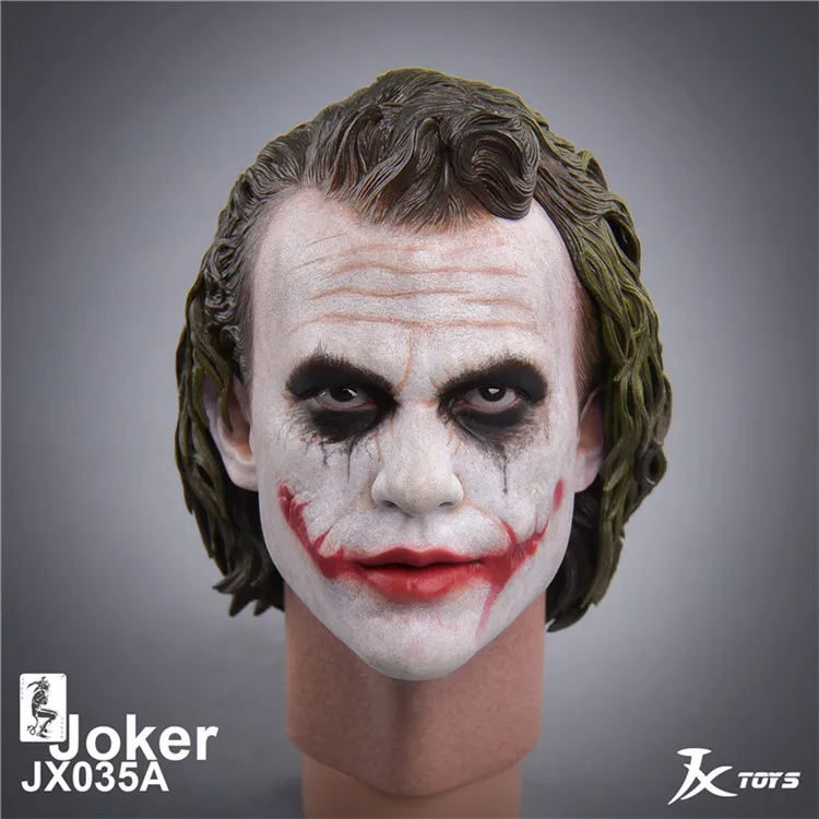 JXTOYS-035 1/4 Джокер голова Лепка для фигурки DIY