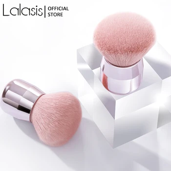 

Lalasis Makeup Brush Pink Foundation Powder Blush Large Head Mushroom Head Beauty Cosmetic Make Up Brushes