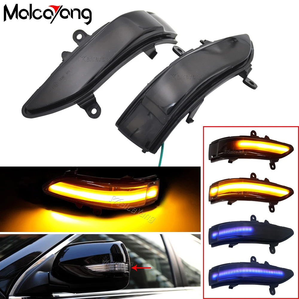 Dynamic LED Turn Signal Side Wing Rearview Mirror Indicator Sequential
