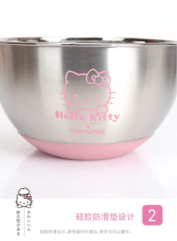 HELLO KITTY20cm чаша для выпечки яиц из нержавеющей стали инструменты для тортов Аксессуары для выпечки