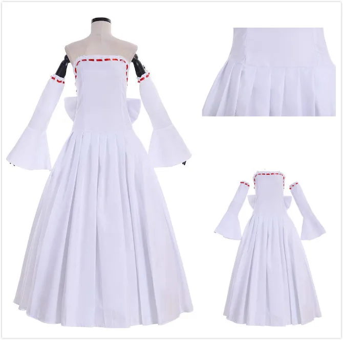 The Seven Deadly Sins Elaine Dress Cosplay Costume Nanatsu no Taizai Elaine Cosplay Costume Custom Made