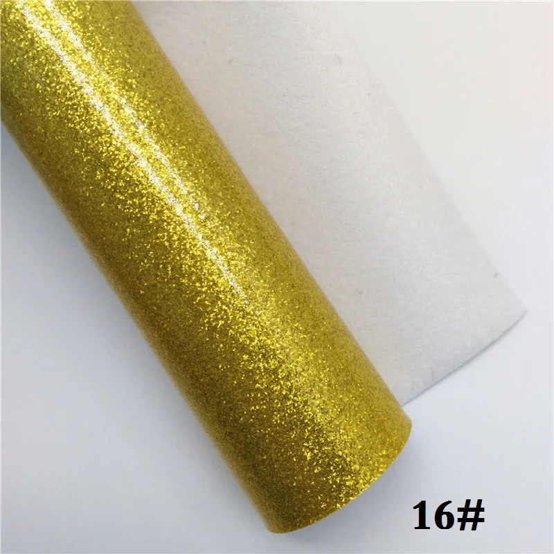 16 Glitterwishcome 30X134 см гладкая блестящая ткань, блестящая кожаная простыня, синтетическая кожаная ткань для бантов, GM439A - Цвет: 16