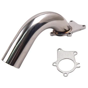 

T3/T4 T04E/T04 5-BOLT FLANGE STAINLESS TURBO 2.5" DOWNPIPE/DUMP PIPE Piping