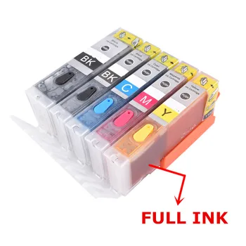 

Refill PGI 280 281 XXL refillable ink cartridge permanent chip For canon TS702/TR7520/TR8520/TS6120/TS6220/TS9520/ 9521C printer