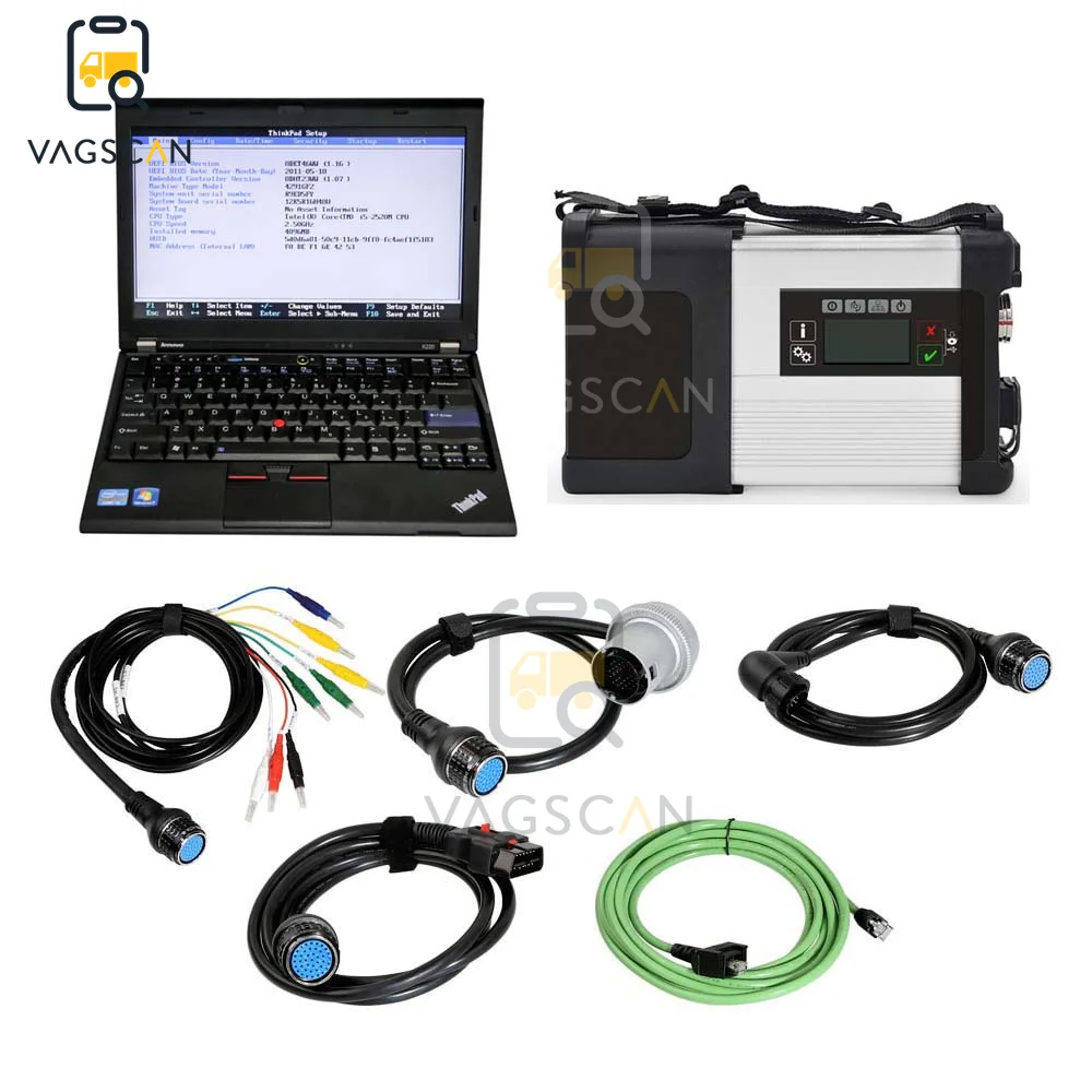 T420 ноутбук + Мультиплексор MB STAR C5 для SD подключения xentry das wis epc DOIP диагностический