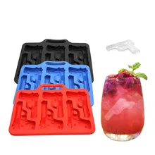 Горячая ледяная Фантазийная форма Новейшая Форма DIY креативный силиконовый крем производитель кухонные аксессуары пулевой пистолет для льда, необходимый для дома