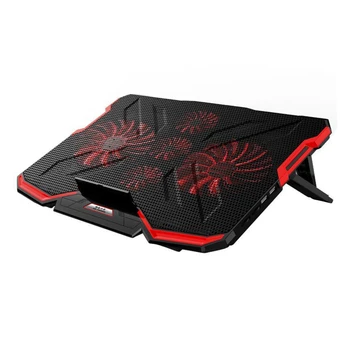 

ICE COOREL 17 Inch Gaming Laptop Cooler Five Fan Two USB Port 3200RPM Laptop Cooling Pad Notebook Stand for Laptop