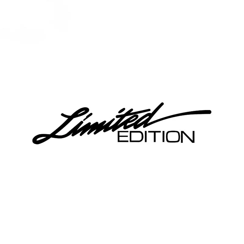 

Car Sticker Creativity LIMITED EDITION Creative PVC Stickers and Decals Window Sticker Car-styling Decal,16CM*4CM