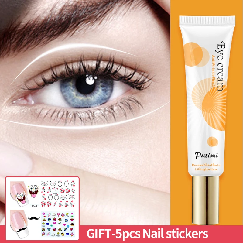 

Anti-Aging Wrinkle Eye Cream for Nourishing Tightening Eye Care Anti Puffiness Remove Dark Circles Lifting Firming Eye Cream