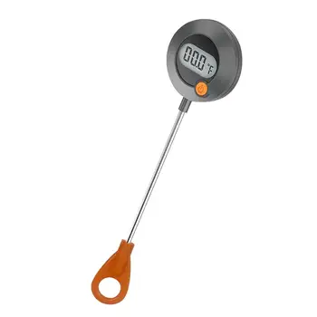 

Meat Digital Display Thermometer Kitchen Steak Meter BBQ Barbecue Smoke Thermometer Home Cooking Long Probe