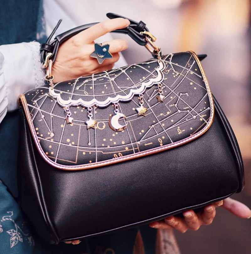 vintage constellation luggage