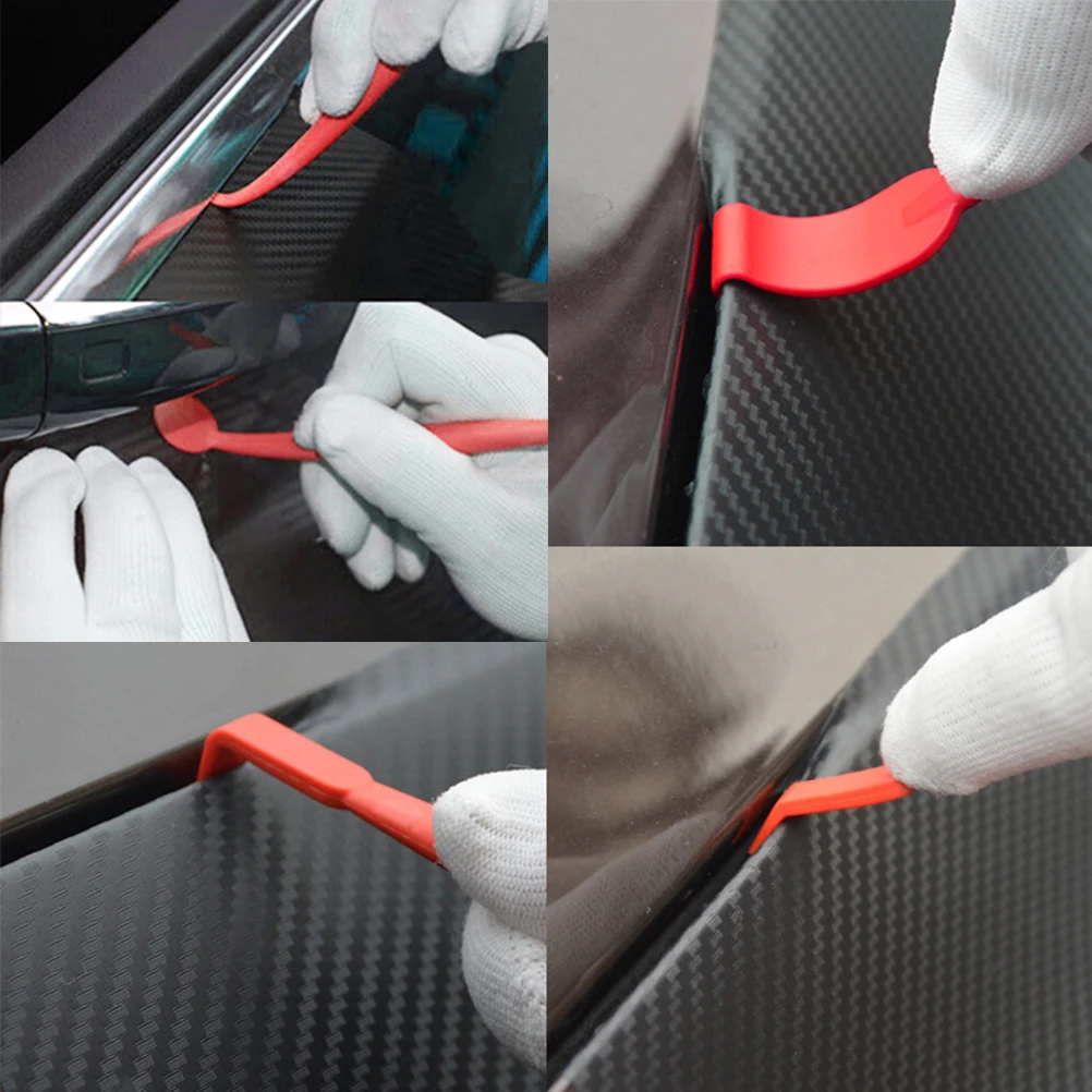 Car Vinyl Wrap Window Tint Film Tools Kit 7x Carbon Fiber Stickers Squeegee For Ford Hyundai VW Toyota