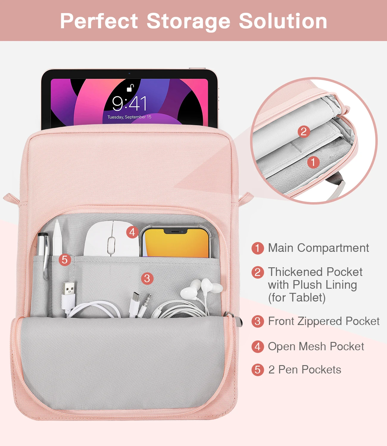 Tablet Manga, Handle Bag, Galaxy Tab S6