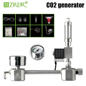 ZRDR Aquarium DIY CO2 generator system kit CO2 generator, bubble counter diffuser with solenoid valve,For / Aquatic plant growth solenoid 307 1356 for 1502 12v for onan generator