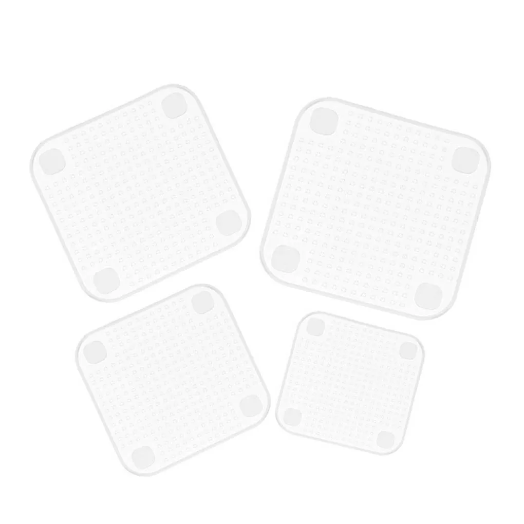 3/4pcs Multifunction Reusable Silicone Covers Food stretch Lid Bowl Preservative Film Fresh Keeping Wrap Seal Kitchen Tool