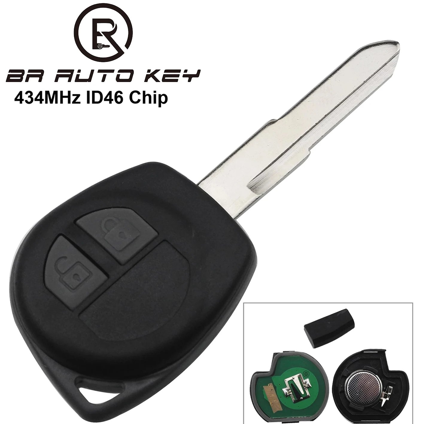 Car Remote Key Fit for Suzuki WagonR Swift SX4 ALTO Vitara Ignis JIMNY Splash 315Mhz/ 433MHz With ID46 Chip 2006-2013