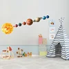 Solar system planet 3D Wall Sticker for Kids rooms Background wall decoration home wallpaper nursery Mural stickers ► Photo 3/4