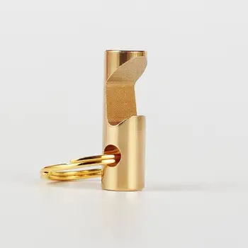 

Creative Pure Brass Opener Beer Bottle Screwdriver Personality Keychain Pendant Outdoor Portable EDC Gadget