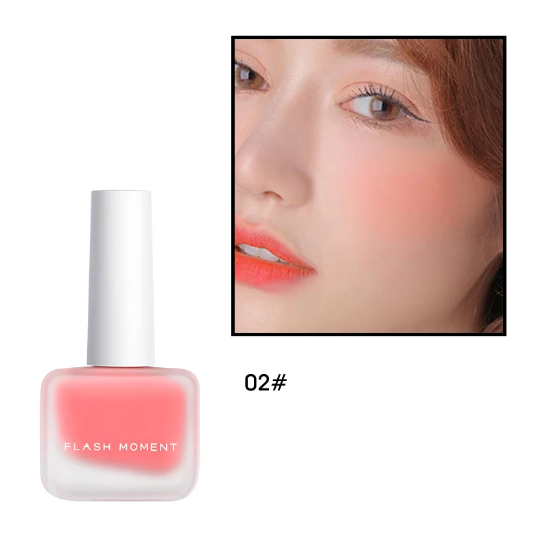 Pumpkin color 5 цветов, жидкие румяна, матовые, телесного цвета, косметика для лица, матовые румяна для щек, румяна, крем для макияжа - Цвет: Pumpkin color
