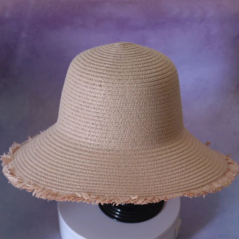 Новые женские мужские летние шляпы с полями, новые брендовые соломенные шляпы, шляпа от солнца, пляжная шляпа с защитой от ультрафиолета, складная Кепка для путешествий