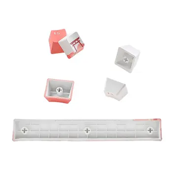 

OEM PBT Cherry Blossom Keycap Mechanical Keyboard Keycaps Dye-Sublimation Keycap XXUD