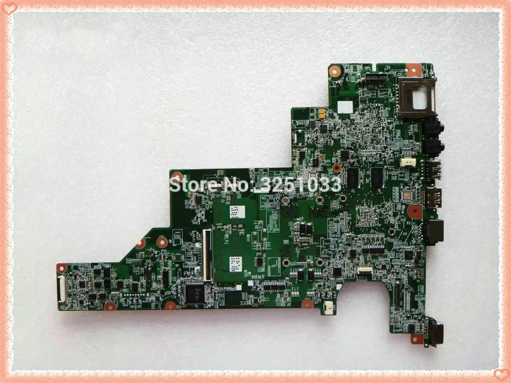 Материнская плата для ноутбука HP 431 631 630 CQ43 646670 M/512 DDR3 HM55 CPU 100% 6370 001|Материнские