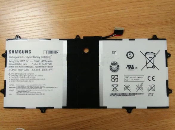 Новые оригинальные Батарея для samsung Chromebook 2 13," серия, XE503C32 AA-PLVN2TP 7,6 V 35WH