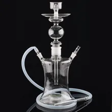 Полный набор кальян для табака наржеле Sheesha аксессуары со светодиодной подсветкой наргильный стеклянная колба кальян Бонг для курения BD69