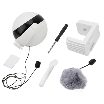 Pet Supply Electric Automatic Lifting Plush Ball Interactive Cat Toy Puzzle Smart Pet Cat Ball Teaser Toys 5