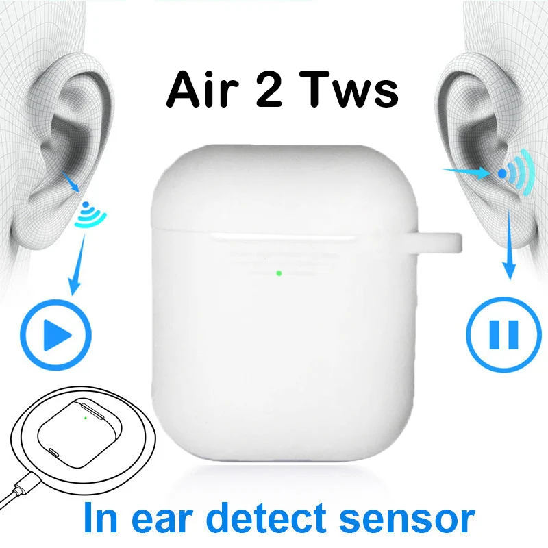 

Original Ari 2 TWS Wireless Earphone 5D Super Bass Bluetooth 5.0 Gaming headset Earbuds PK i5000 i9000tws for Xiaomi iPhone