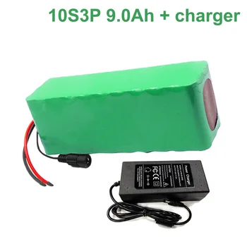 

36V 9Ah 10S3P 18650 Li-ion Battery Pack E-Bike Ebike electric bicycle With charger