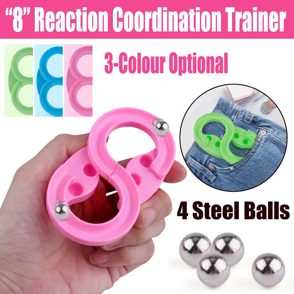 Learning Education Toys Fun Learning Toys For Children Kids Hand Eye Coordination Balance Training Toy Bead Maze Track Toy Y1021
