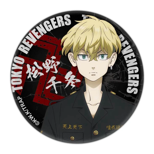 Tokyo Revengers Cosplay Anime Badges Manjiro Ken Takemichi Hinata Atsushi Chibi Pins Cute Brooches Fans Collection Props 2