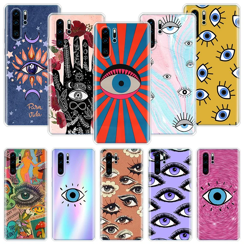 Чехол с золотой фольгой от сглаза для телефона Huawei Honor 10 9 20 9X 8A 8X 8S 7A 7X Lite Pro 10i 20i Y5 Y6