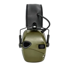Электронные Наушники для стрельбы, тактические, для спорта на открытом воздухе, анти-шум, звук, усиление, Защита слуха, наушники, тактические головки