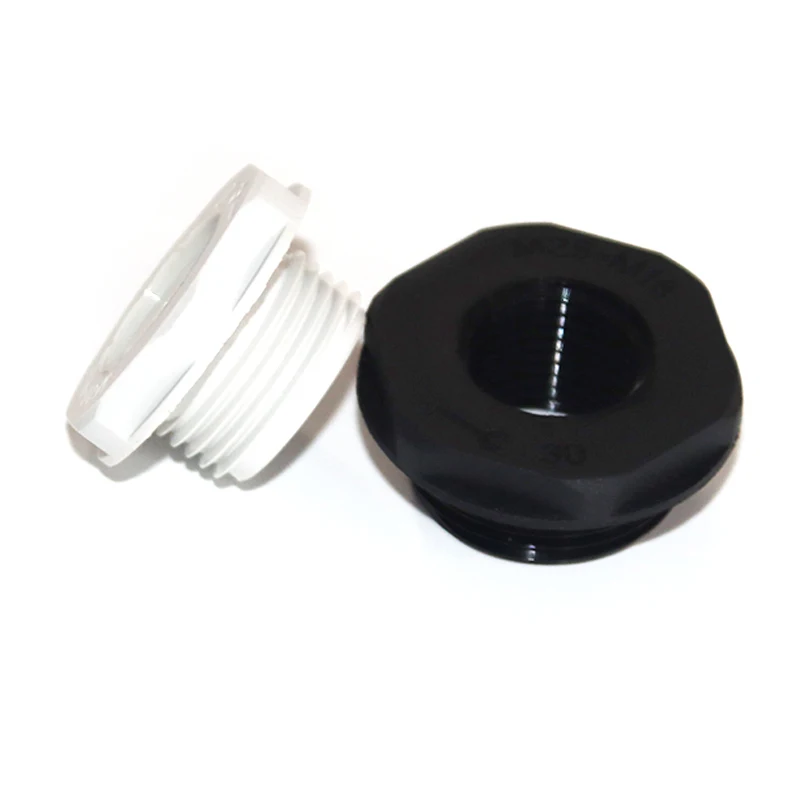 JIAF 10pcs Nylon Reducing Ring PG16 to PG11 Black Shrink Ring PG13.5 to PG9 Gray Metric Thread Change Diameter
