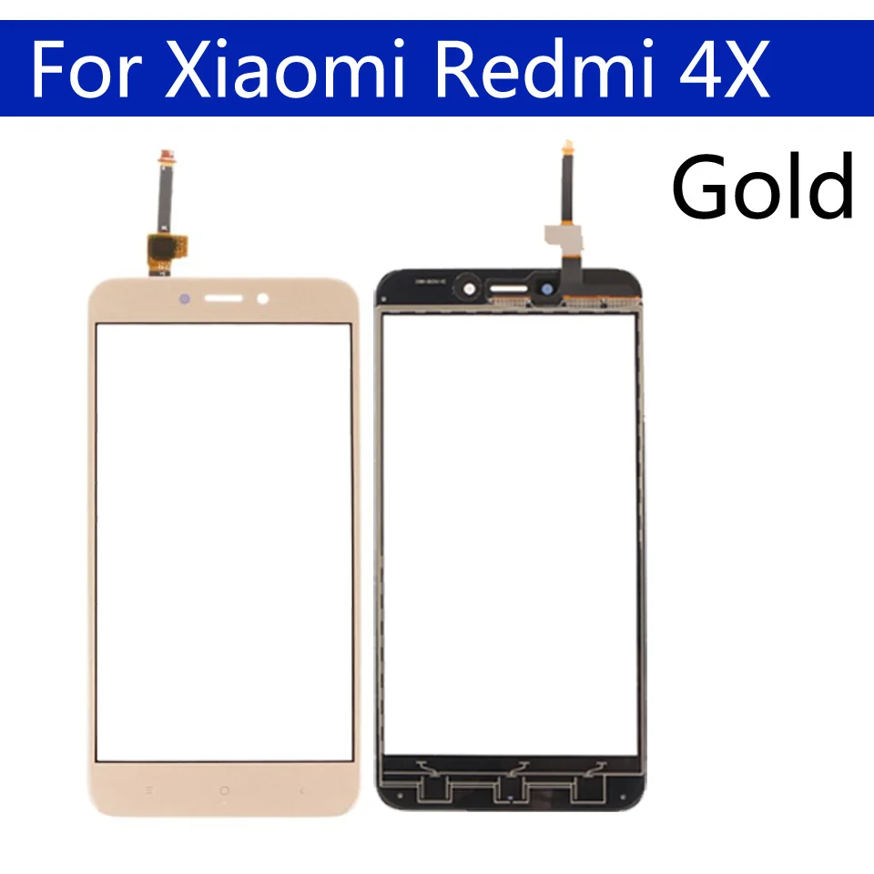 5," 4X для Xiaomi Redmi 4X Redmi4X сенсорный экран панель сенсорный ЖК-дисплей стеклянная линза Панель сенсорный экран дигитайзер