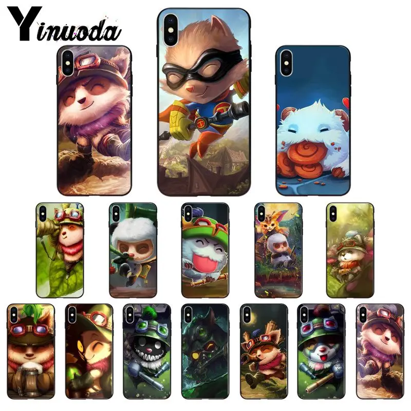 Чехол накладка League of Legends Teemo для Apple iPhone 11 8 7 6 6S Plus X XS MAX 5 5S SE XR pro|Бамперы| |