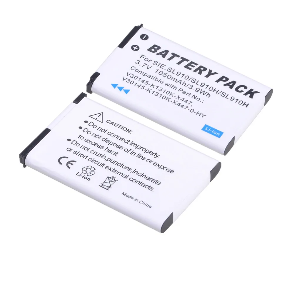 2Pc 1050Mah Telefono Senza Fili Batteria Di Ricambio Per Batteria Gigaset Sl910 Sl910A Sl910H V30145-K1310K-X447 Batterie
