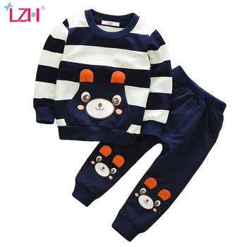 

Children Clothing 2018 Spring Autumn Boys Clothes Set Long Sleeve T-shirt+Pants Christmas Outfit Kids Clothes Boys Sport Suit