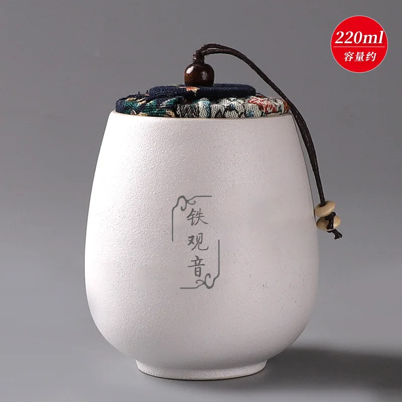 Банка для чая керамический герметичный коробка для хранения чая Tieguanyin Pu'er держатель емкость для чая Caddies чайная посуда контейнер Caddy ремесла - Цвет: P Style