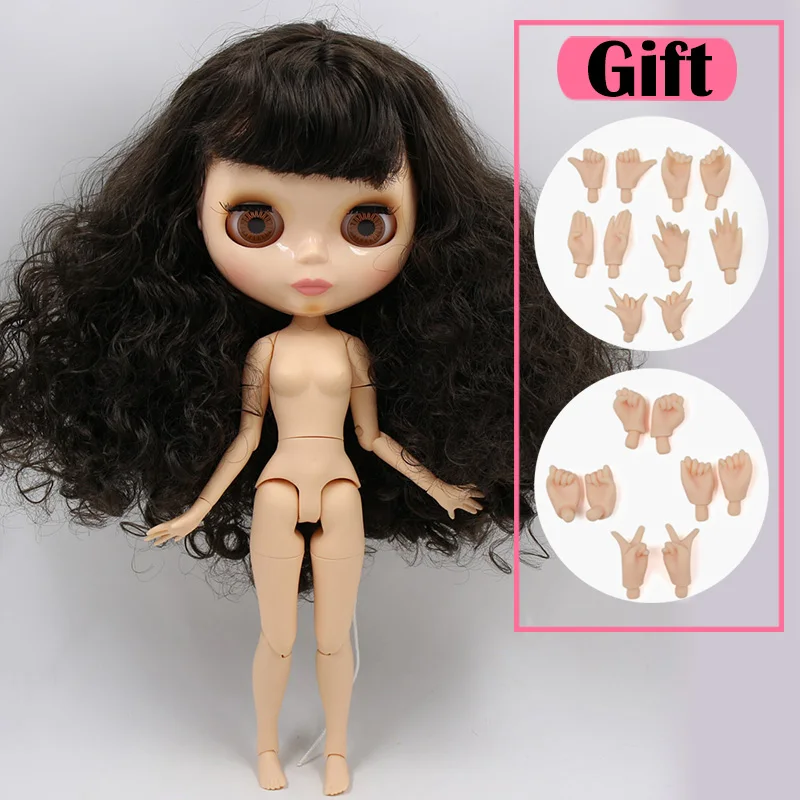 ICY Blyth Кукла № 1 глянцевое лицо натуральная кожа суставное тело 1/6 BJD Специальная цена 1/4 BJD, Pullip, Jerryberry, Licca игрушка подарок - Цвет: doll hand ab