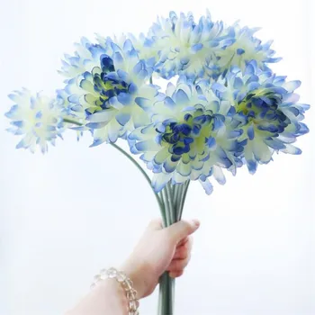 

20Pcs Fake Single Stem Gerbera 19.69" Length Simulation Crab Chrysanthemum for Wedding Home Decorative Artificial Flowers