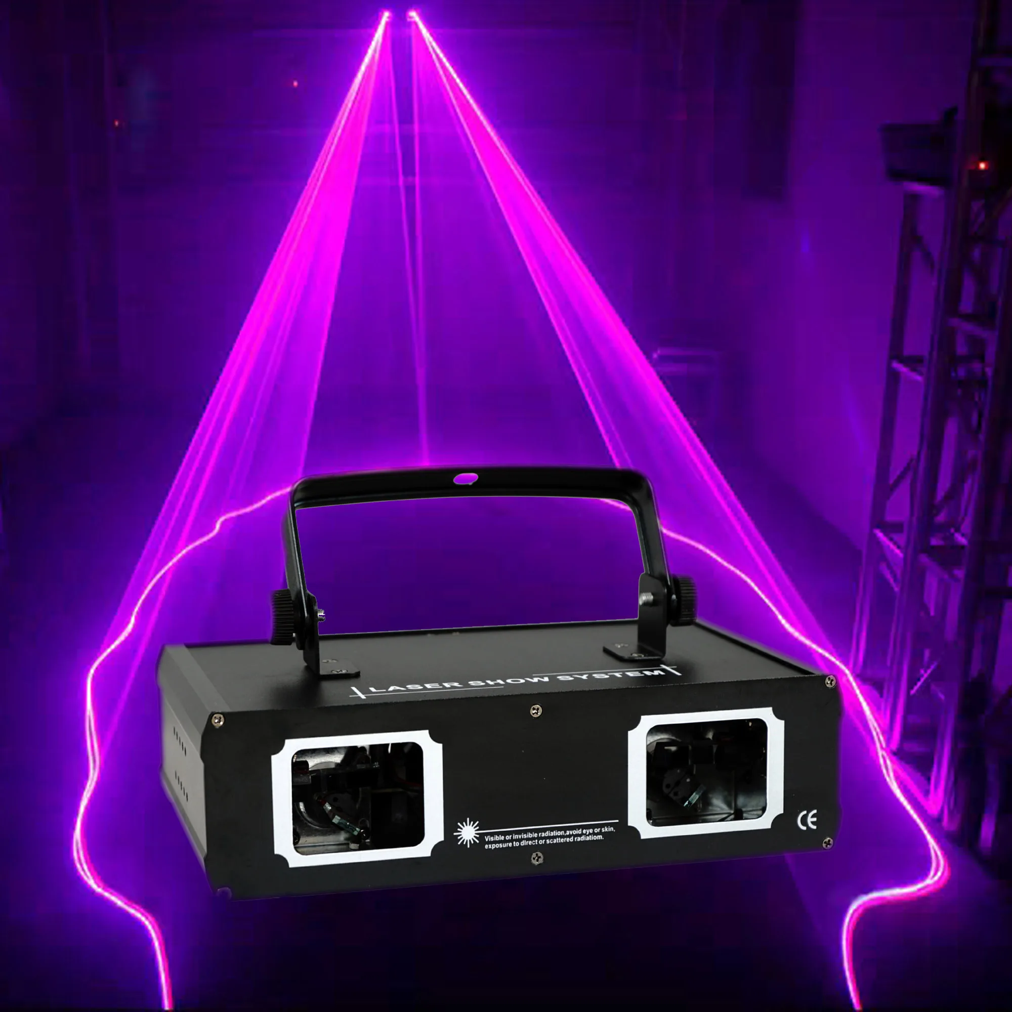 Лазерный проектор DMX512 полноцветный RGB-проектор для диджея праздвечерние чное