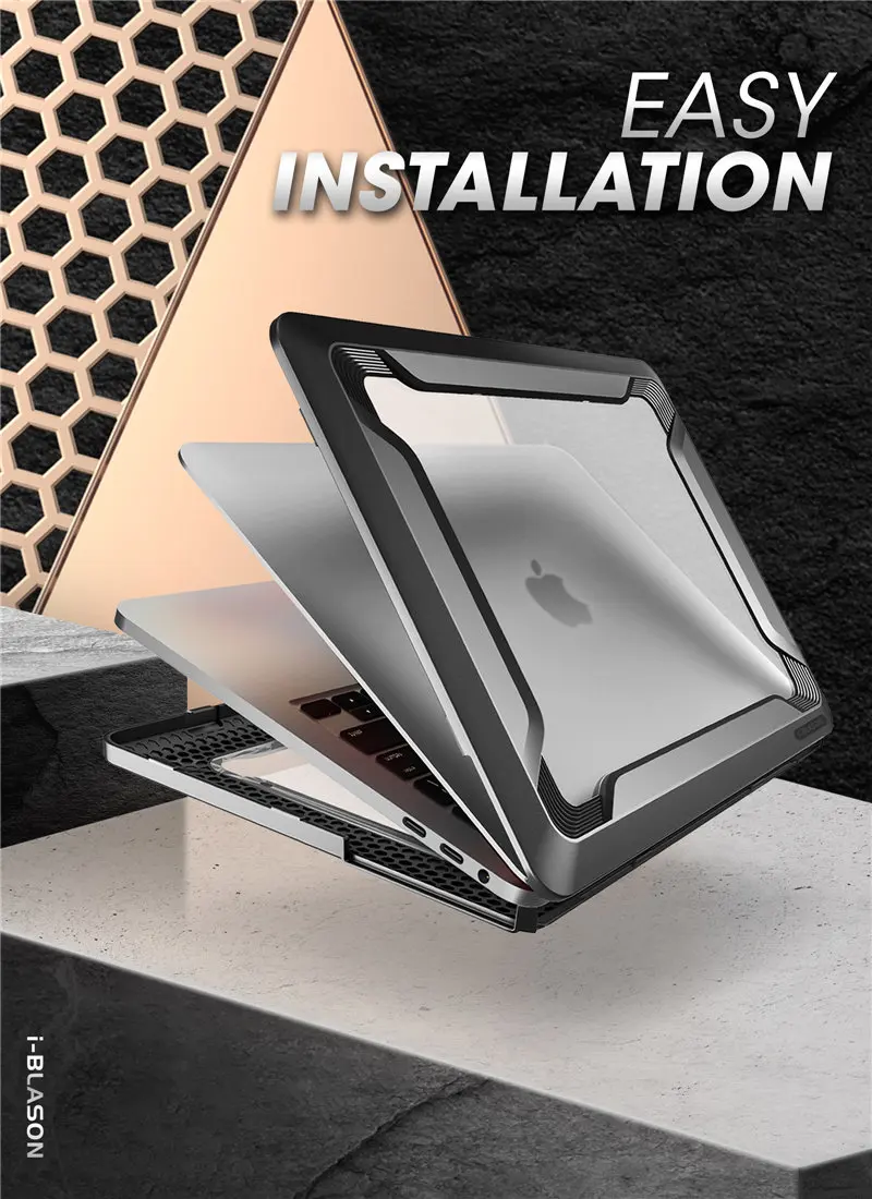 I-BLASON для MacBook Pro 16 чехол() прочный ударопрочный чехол с ТПУ бампер для MacBook Pro 1" с сенсорной панелью и сенсорным ID