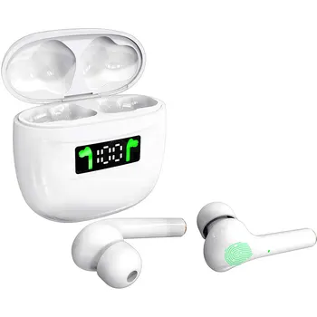 

TWS Wireless Earphones Bluetooth 5.0 Headphones IPX7 Waterproof Earbuds LED Display HD Stereo Built-in Mic for Xiaomi iPhone