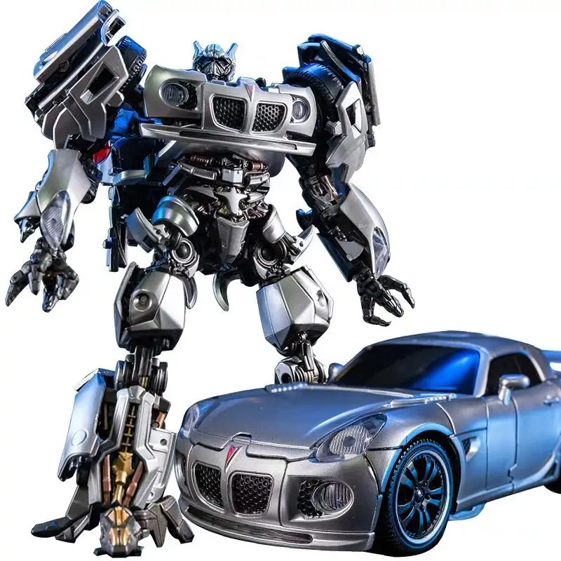 Photo Product Transformation AOYI LS-18 LS18 Jazz Fine Coated Edition Car Robot Model MPM09 MPM-09 Action Figure Robot Deformed Boy Toy Gift