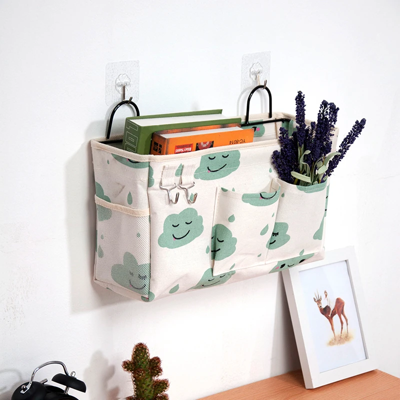 

Student wall hanging debris storage bag Desk storage bag hanging bag large capacity storage bag Wall hanging bag