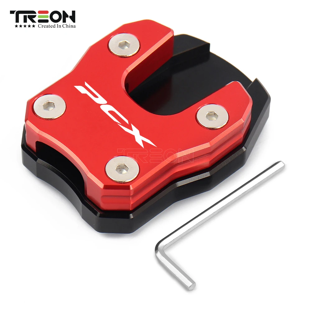 

For HONDA PCX 125 PCX 150 PCX125 PCX150 2018 2019 Motorbike Kickstand Foot Side Stand Extension Pad Support Plate Enlarge Stand