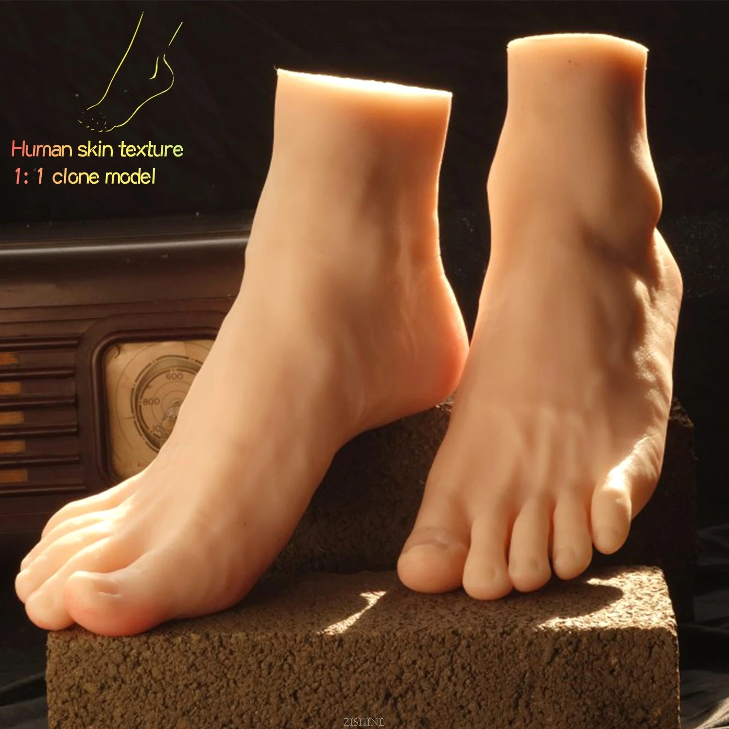 Mannequin Foot Model Artificial Feet F Fityle 1 Piece Foot Mannequin Deco Foot Deco Leg